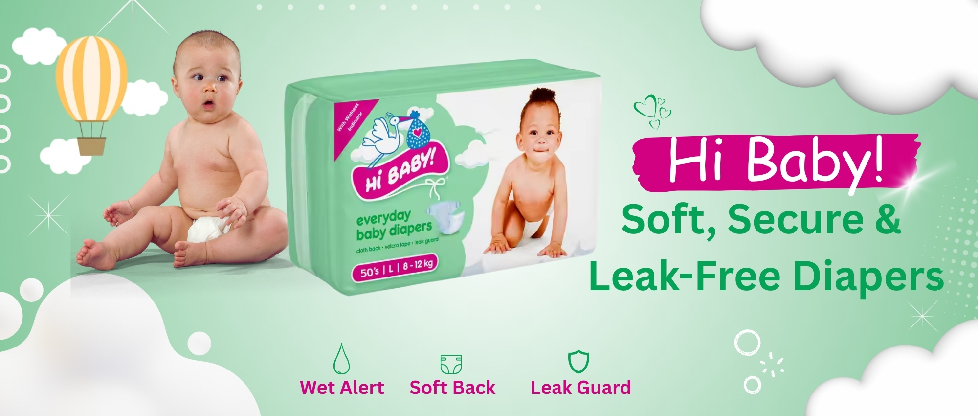 Hi Baby Everyday Banner